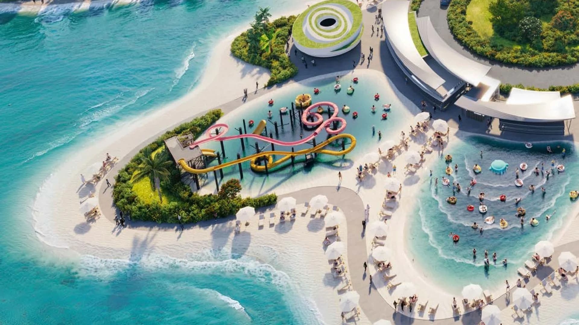 Private Beach Lounges